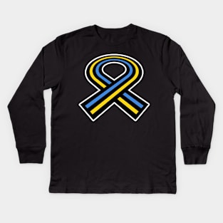 Down Syndrome Awareness Kids Long Sleeve T-Shirt
